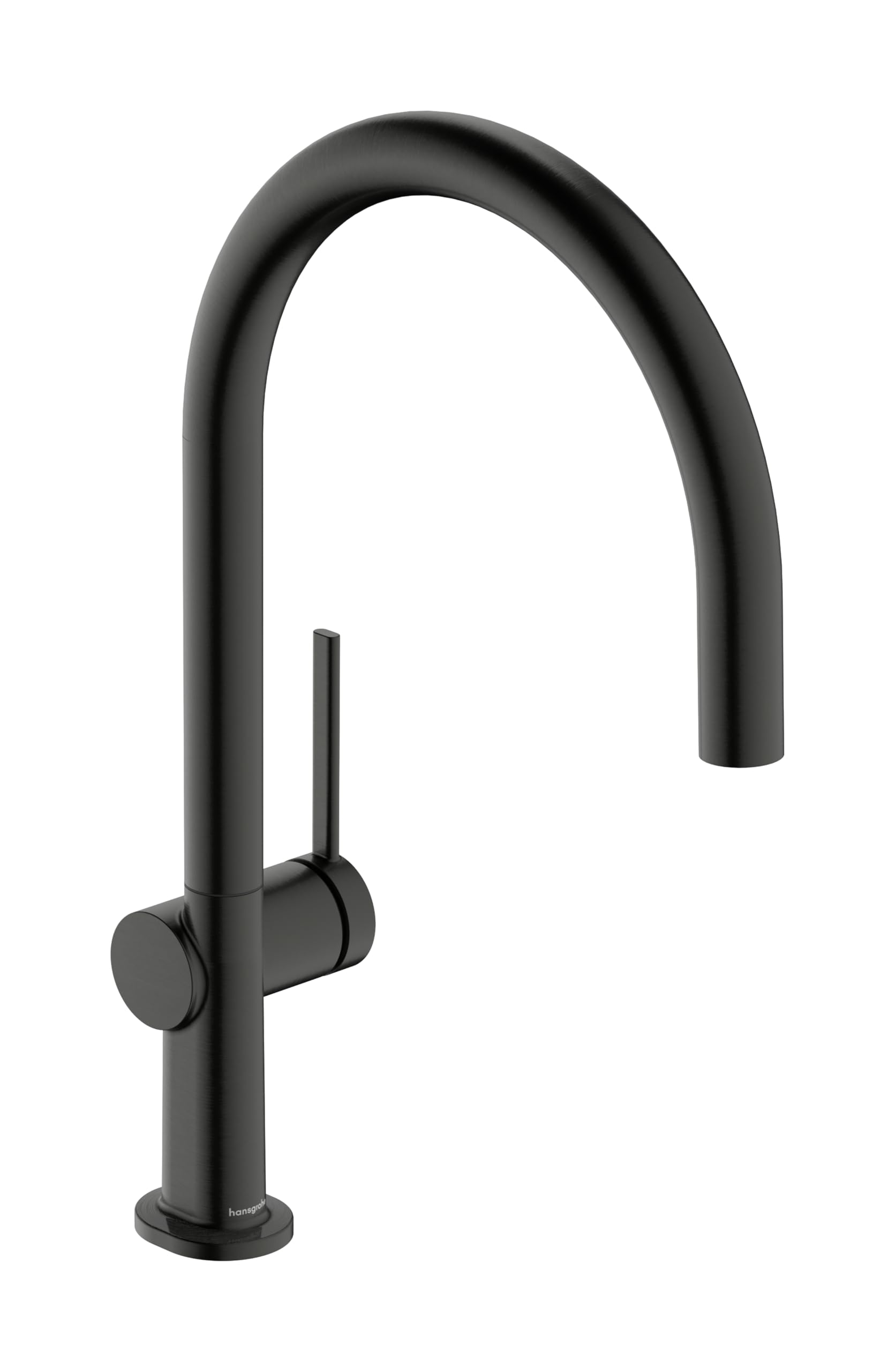 Grifo de cocina hansgrohe Talis M54 con acabado exclusivo negro cepillado