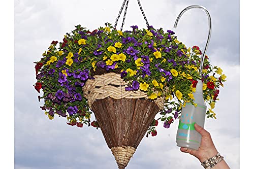 Original Upbloom 32Oz (1000 Ml) Plant Water Bottle For Hanging Plants, Succulents And Multipurpose Watering With Adjustable Long Reach Neck Design | Indoor Or Outdoor | Made In The Usa #TOP3