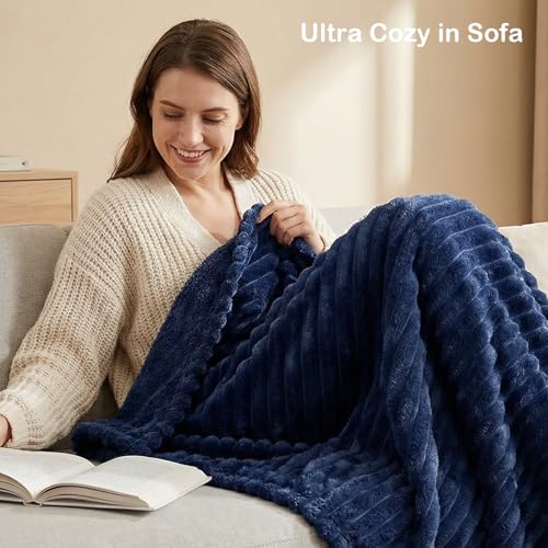 Couverture polaire de qualité premium 100% microfibre douce et durable 200x230