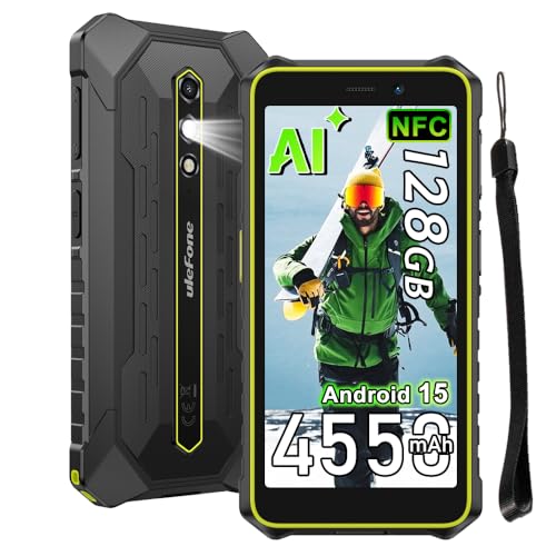RugKing 2 Pro Téléphone Portable Incassable, Android 15, 8Go+128Go/2To Smartphone Incassable,...