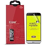 iCarez [Full Coverage] Screen Protector for LG G5 [HD Clear] with Lifetime Replacement Warranty -[3 Pack] Retail Packaging