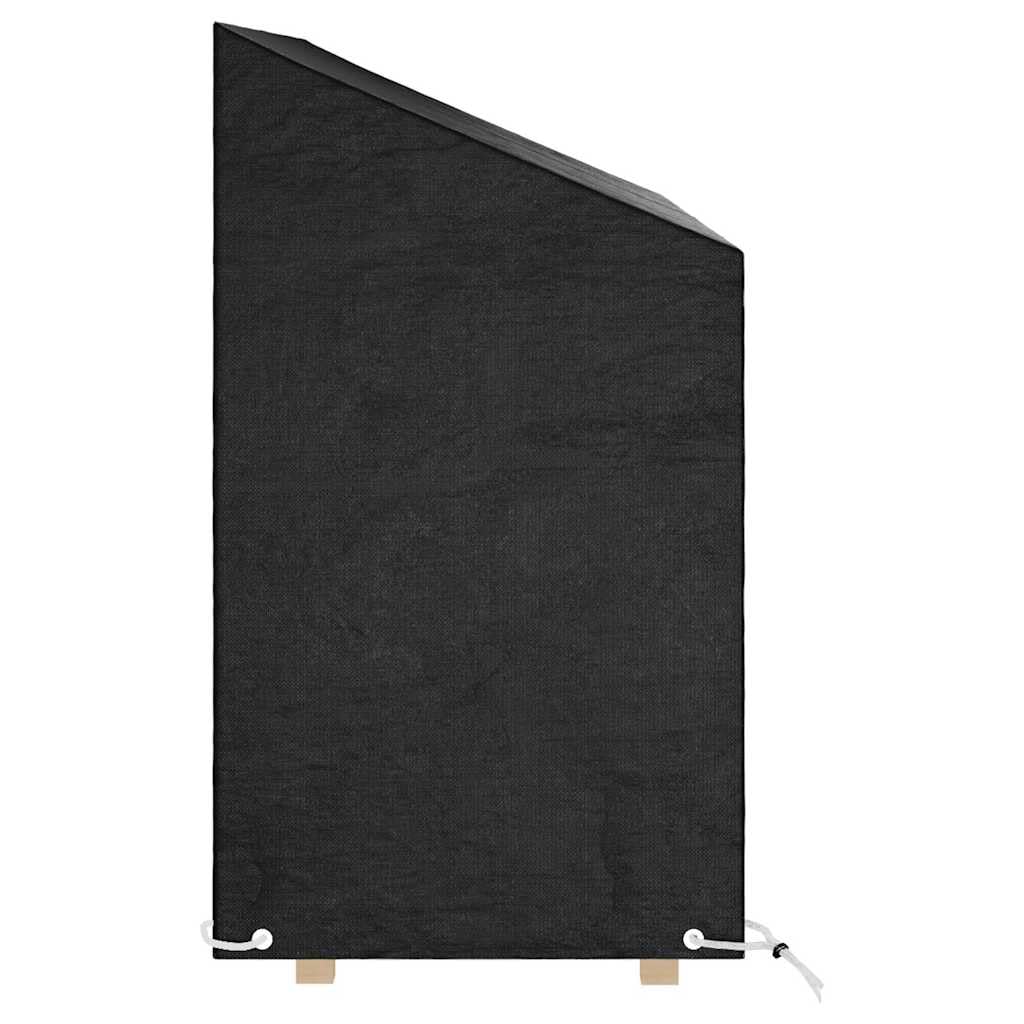 Abdeckungen für Gartenbank 2 Stk wasserfeste Schutzhülle 160x70x70/88 cm mit 8 Ösen und Befestigungsseil wetterfeste Möbelhaube für Terrasse Balkon Outdoor Schutz