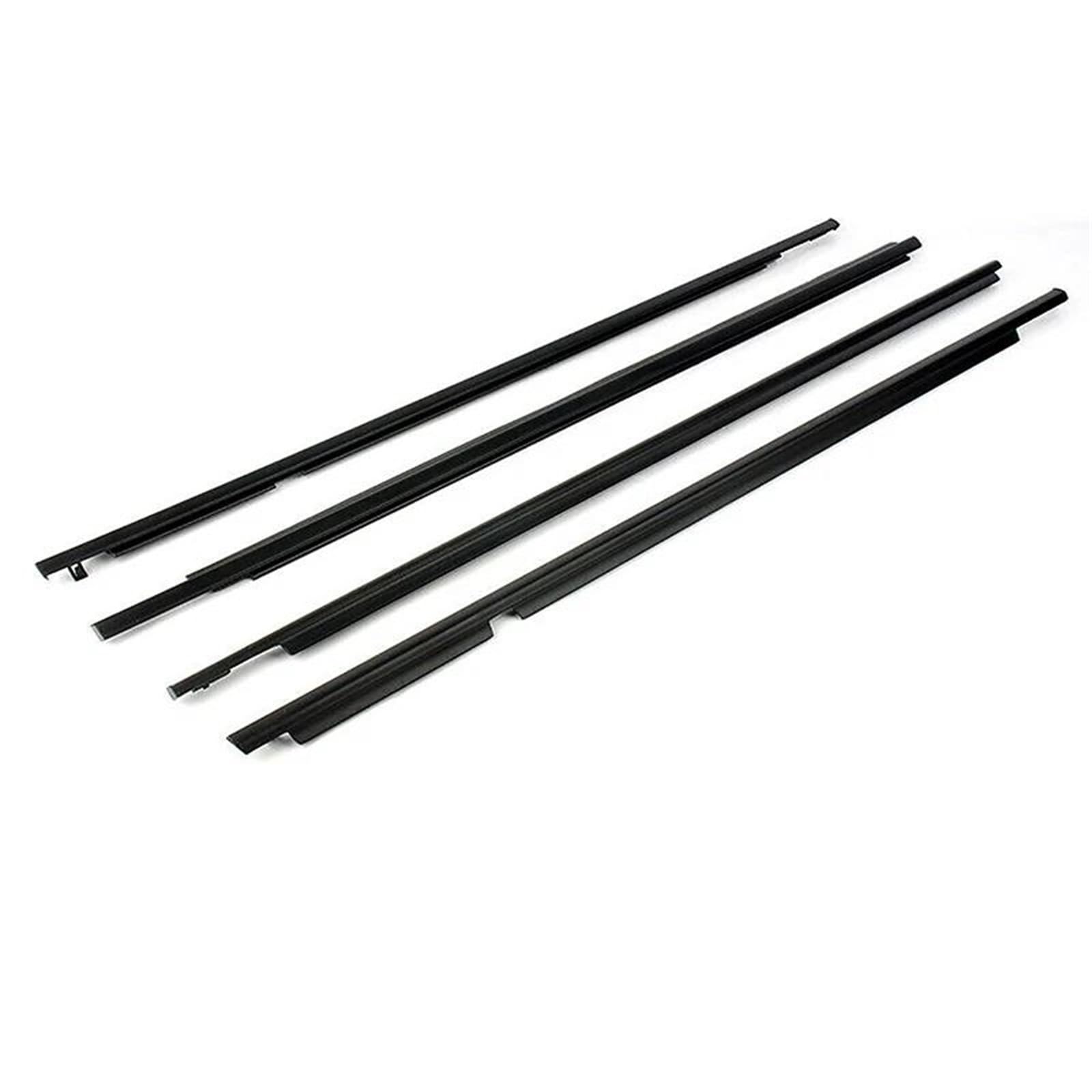 Snwdbh One Color 4Pcs Car Window Sealant Strip For Toyota For Land For Cruiser For Prado 120 Series Door Glass Weatherstrips Waterproof Belt Exterior Belt