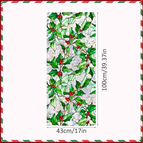 Vinilo Decorativo para Ventanas con Diseño Navideño miniatura 2