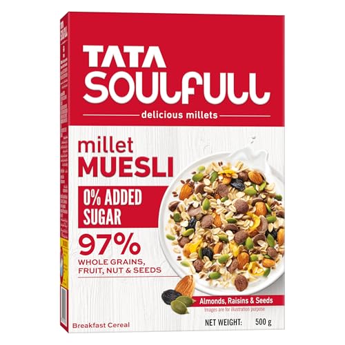 TATA SOULFULL MUESLI 0% ADDED SUGAR 500g
