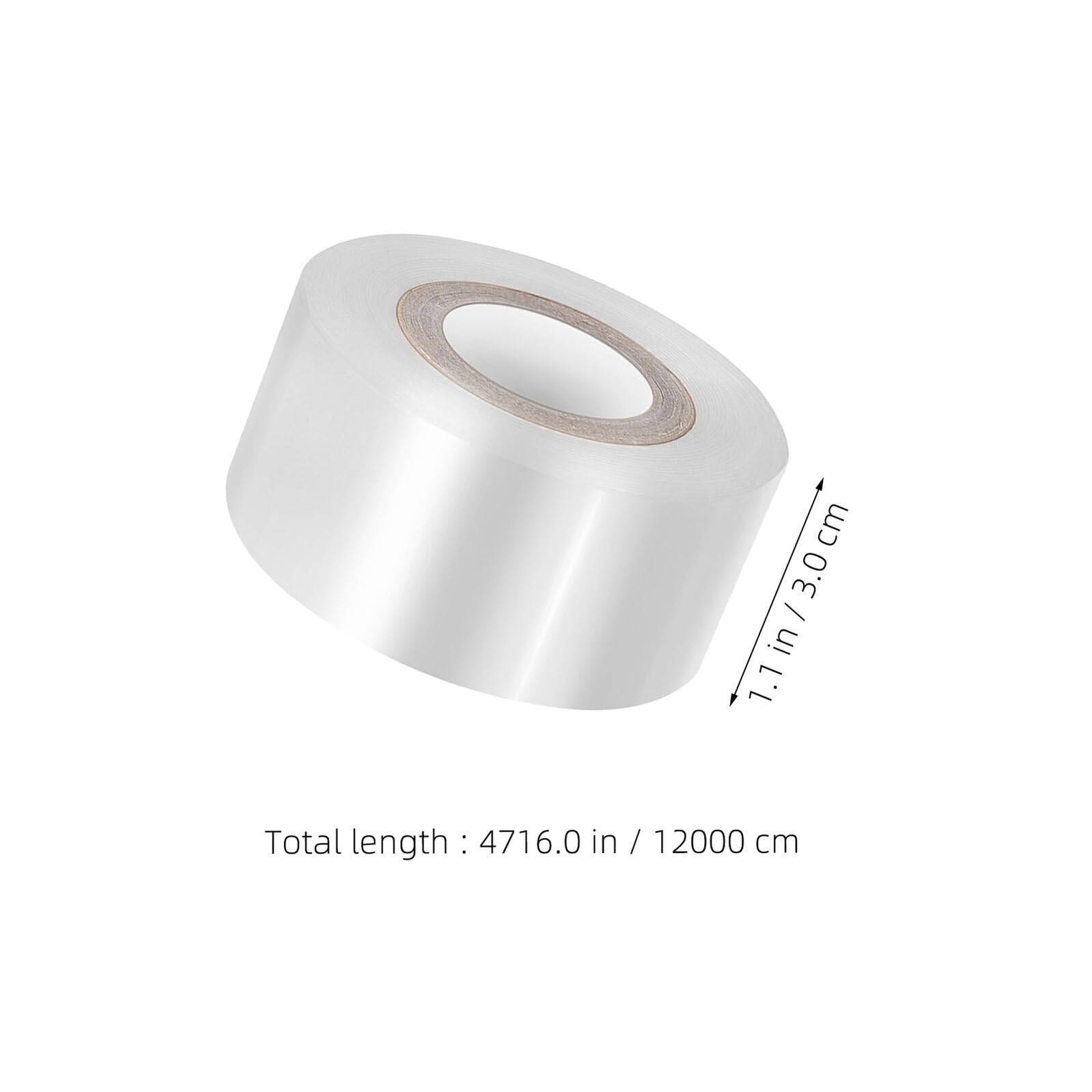 Alasum 10 Rollen Veredelungsband für Obstbäume Dehnbare Transparente PE Veredelungsfolie 3cm X 120m – Wasserfestes Pflanzenreparaturband für Gartenbau und Baumschulen