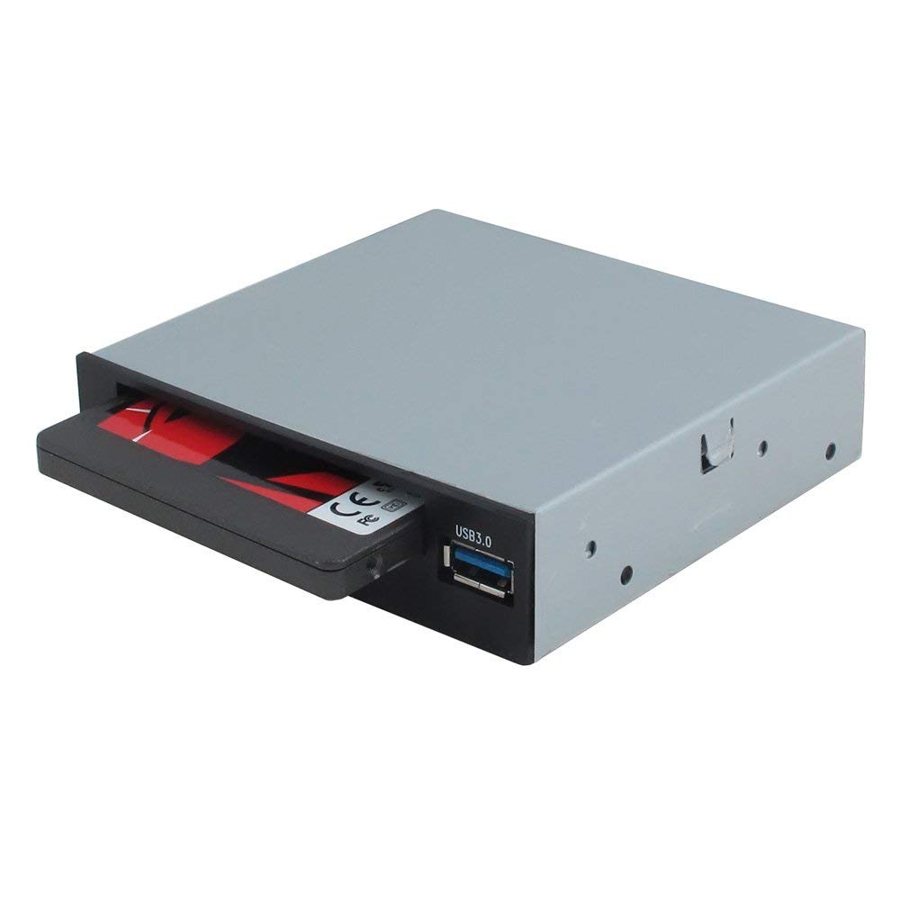 Ramka montażowa 6,3 cm (2,5") SSD/HDD-> 8,9 cm (3,5") BAY+USB3Port