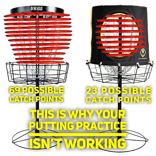 PuttConfidently ChampCap | Disc Golf Putting Target | Increase Muscle Memory | Improve Disc Golf Putting Aim | Compatible with Most Disc Golf Baskets | Disc Golf Accessories for Men (ChampCap Solo)