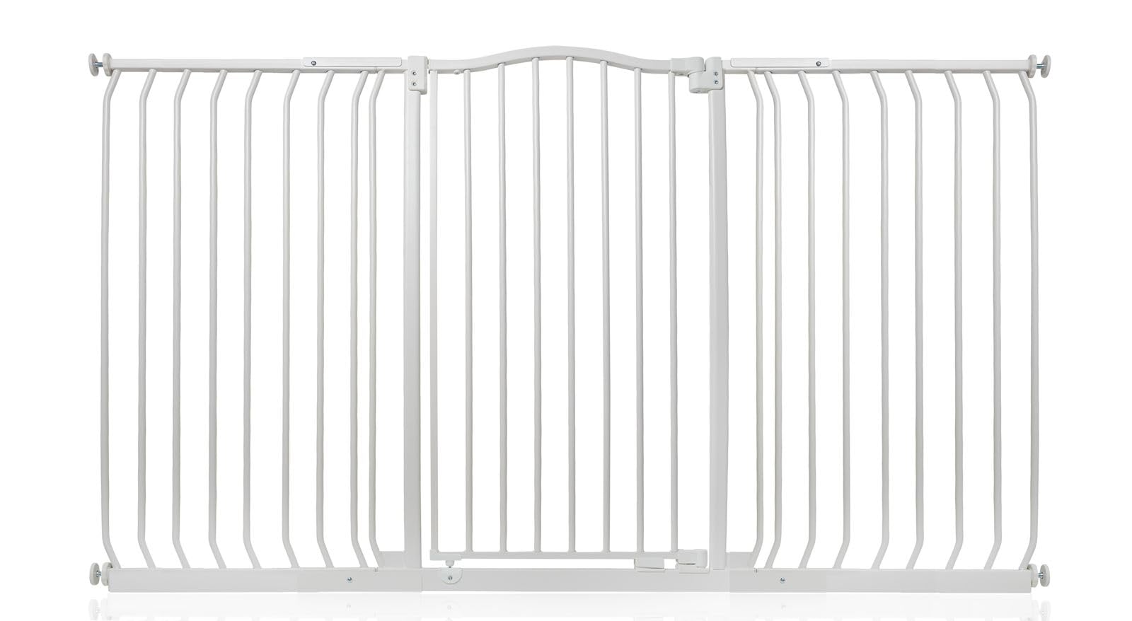 (Matt 161Cm - 170Cm) Extra Tall Curved Top Gate White Safetots