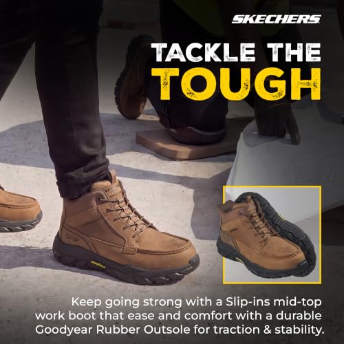 Image of Skechers Men's Santoro Moc Toe Hands Free Slip Ins