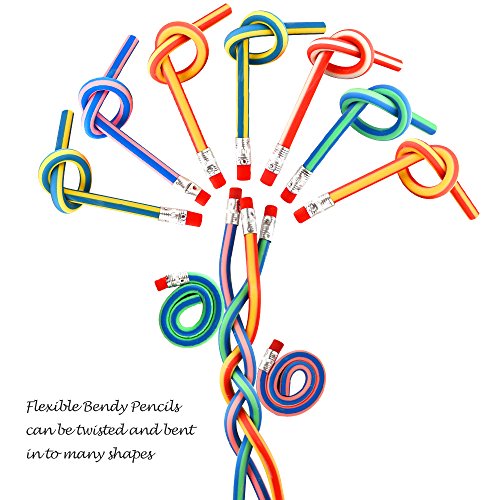 FEPITO 25 Pz Morbido Flessibile Bendy Matite