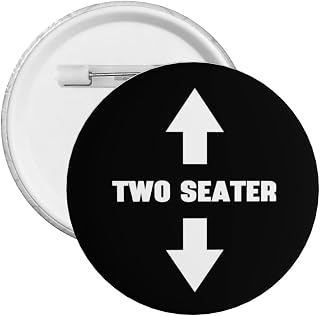 Two Seater Round Badges,Large Button Pins For Backpacks,Weddings,Parties,Conferences,Ties,Hats,Bags,Personalized Pins For Corporate Events