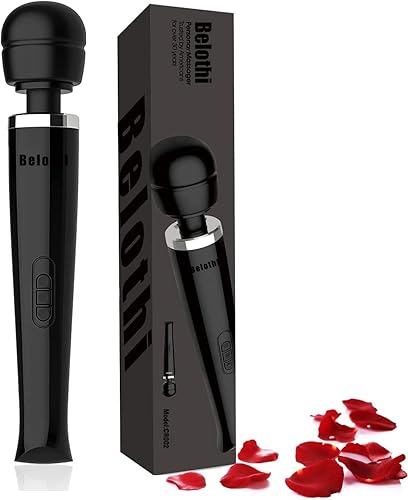 Masajeador personal inalámbrico, recargable por USB, para el cuello, hombro, pie, mango de espalda, dispositivo de masajeador de espalda, 20 modos