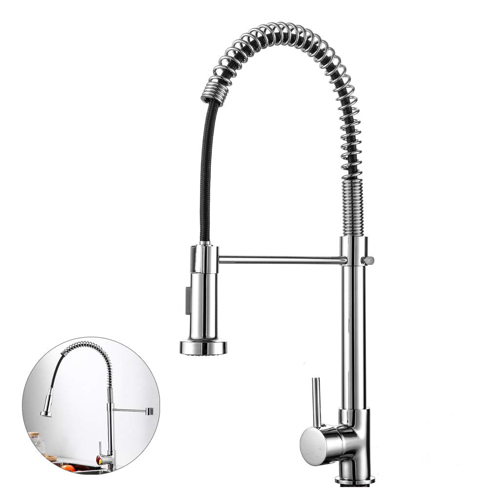Buy Hedii Modern Mono Kitchen Mixer Tap Dual Spout & Pull Out Spray