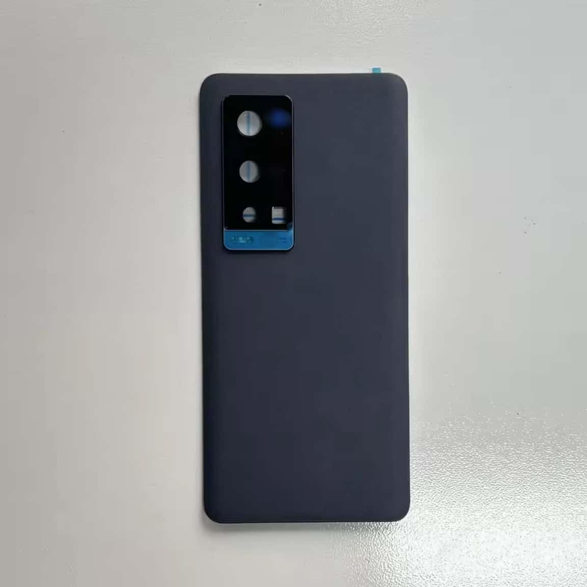 YOOOKOOO Compatible Rear Back Cover for vivo X60 Pro+ Plus – Battery Door Housing Replacement Part (Orange)