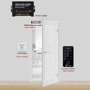 DC12V 3A Power Supply for Door Access Control System & Intercom Camera (Input: AC110-240V /Output:DC12V 5A)