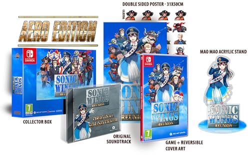 Sonic Wings Reunion Aero Edition juega partidas rápidas en Nintendo Switch