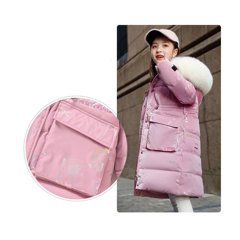 Chaqueta de invierno para niños, parka de invierno para niños, con capucha de piel, parka cálida, abrigo de invierno para exteriores, chaquetas+para+chaqueta de nieve para niñas, abrigo de invierno
