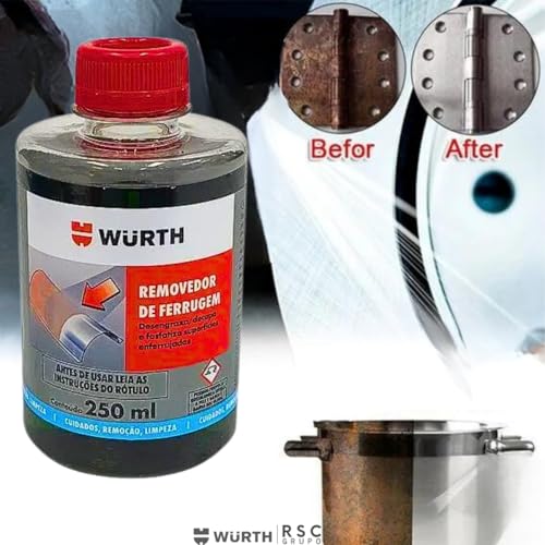 Tira Ferrugem Removedor Ferrugem Autentico Wurth