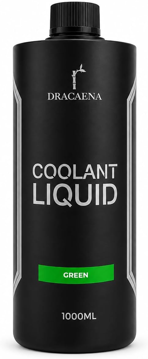 - Dracaena.io 33.8oz/ 1000ml PC Cooling Fluid, Colored Liquid, New Formula Premixed Solution for Computer Cooling Systems (Green)