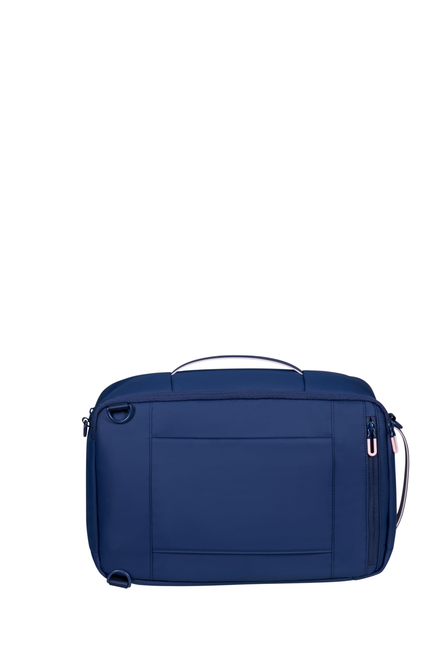 American Tourister Puffypop - Bagage Cabine Sous-Siège Femme (40 x 25 x 20 cm, 21 L, 0.70 kg) - Sac de Cabine Polyvalent 3-Way, Sac à Dos Avion avec Compartiment Ordinateur 14" - Bleu (Navy)