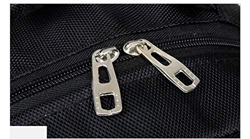 Mochila Oxford de gran capacidad negra: protege tus pertenencias 6