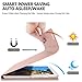 for iPad Keyboard Case iPad 10th Generation (2022) - Wireless Bluetooth Keyboard - Magnetic Auto Sleep/Wake (Rose Gold with White Keyboard)