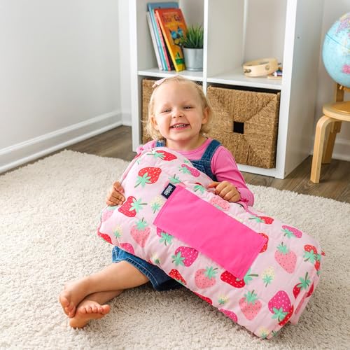 Image of Wildkin Kids Original Nap Mat - Cozy Kids Sleep Mat with Pillow, ideal for School & Travel
