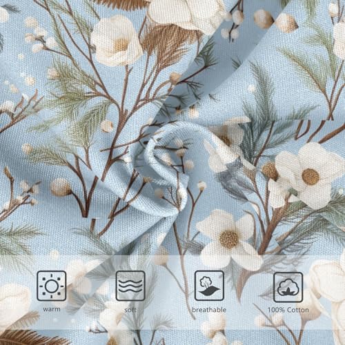 ODAWA Cotton Flowers Blue Kids Underwear Boys, Toddler Boy Underwear 2T3