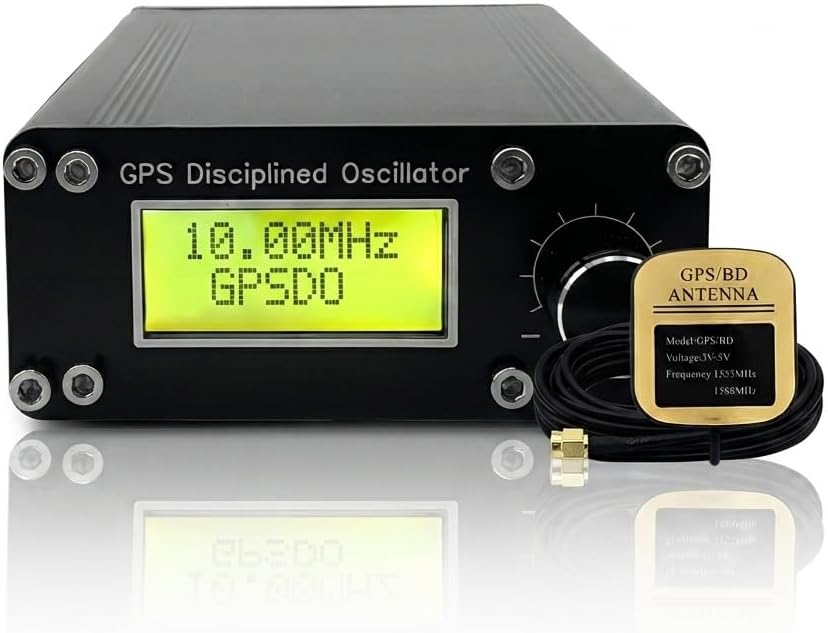 2024 Upgraded GPSDO NEO-6M Global Positioning System Disciplined Oscillator Accurate & Fast: ±0.001Hz/Square Wave (Without Power Supply)