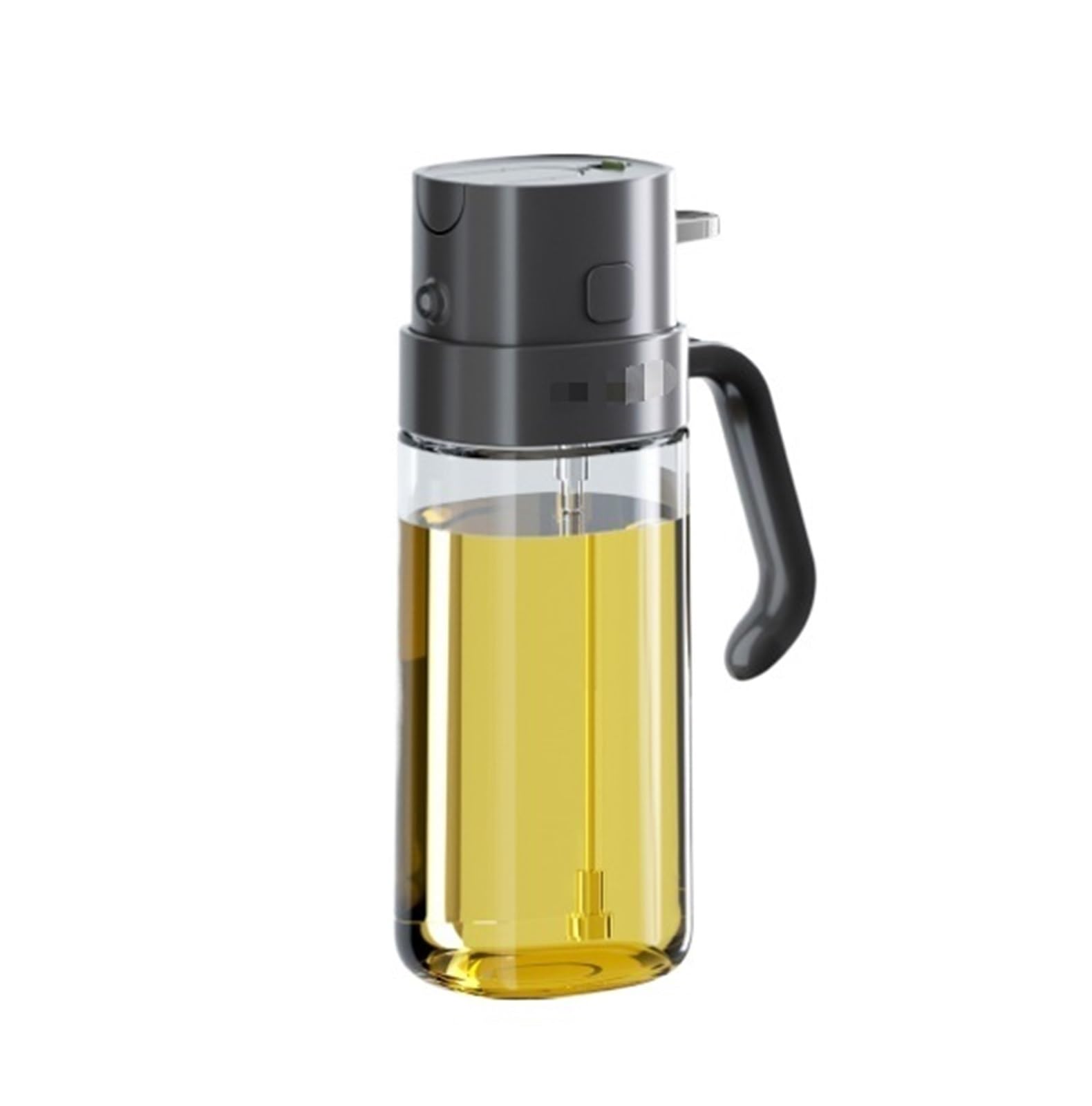 CVdrtyED Frying Oil Dispenser Liquids Cooking Oil Sprayer 2 In 1 Olive Dispenser Bottle For Air Fryer Salad Frying Countertop Bbq(Black)