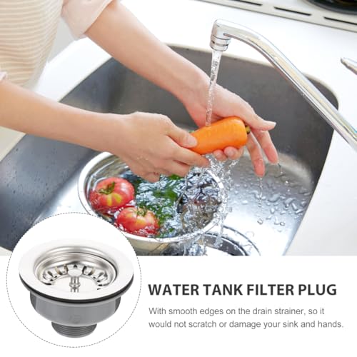 Colador para fregadero de cocina en acero inoxidable miniatura 3