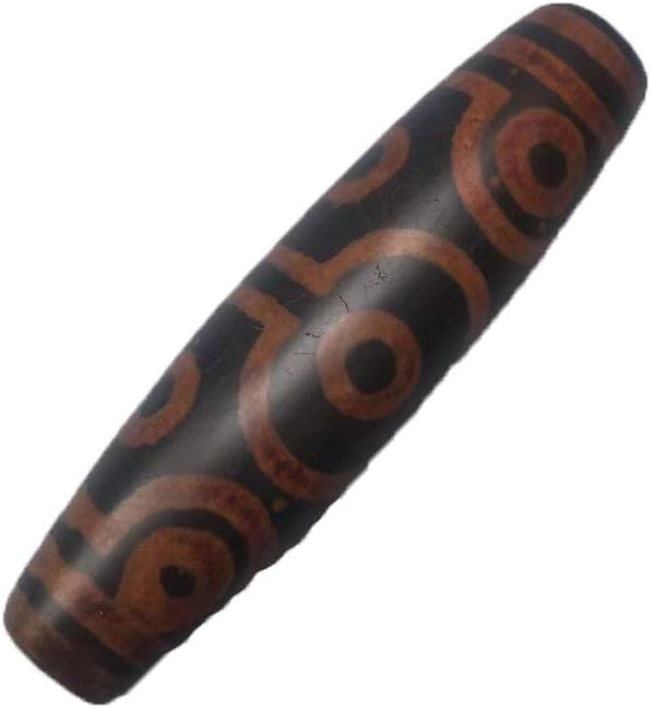 Tibet Agate Ten Eyes Dzi Bead DIY Pendant Jewelry