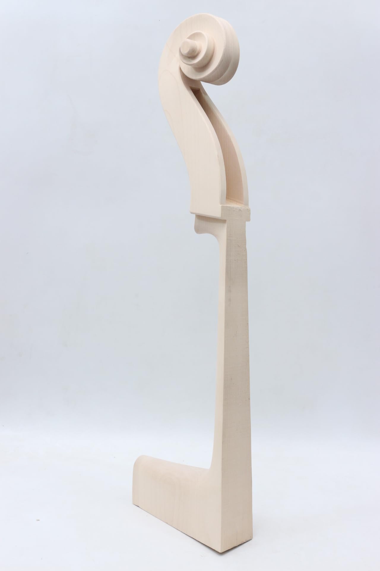 3/4 Upright Bass Griffbrett Palisander Ahorn Holz Bass Hals Kopf Kontrabass Teile (Hals)