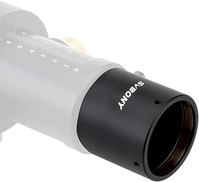 SVBONY SV158 2 Inch Telescope Extender, Optical Length 55mm (90mm) | for 2 Telescope Focusers and Accepts 2 Filters, Brass Compression Ring, Eyepiece extension Tube, Provide Extra Focuser