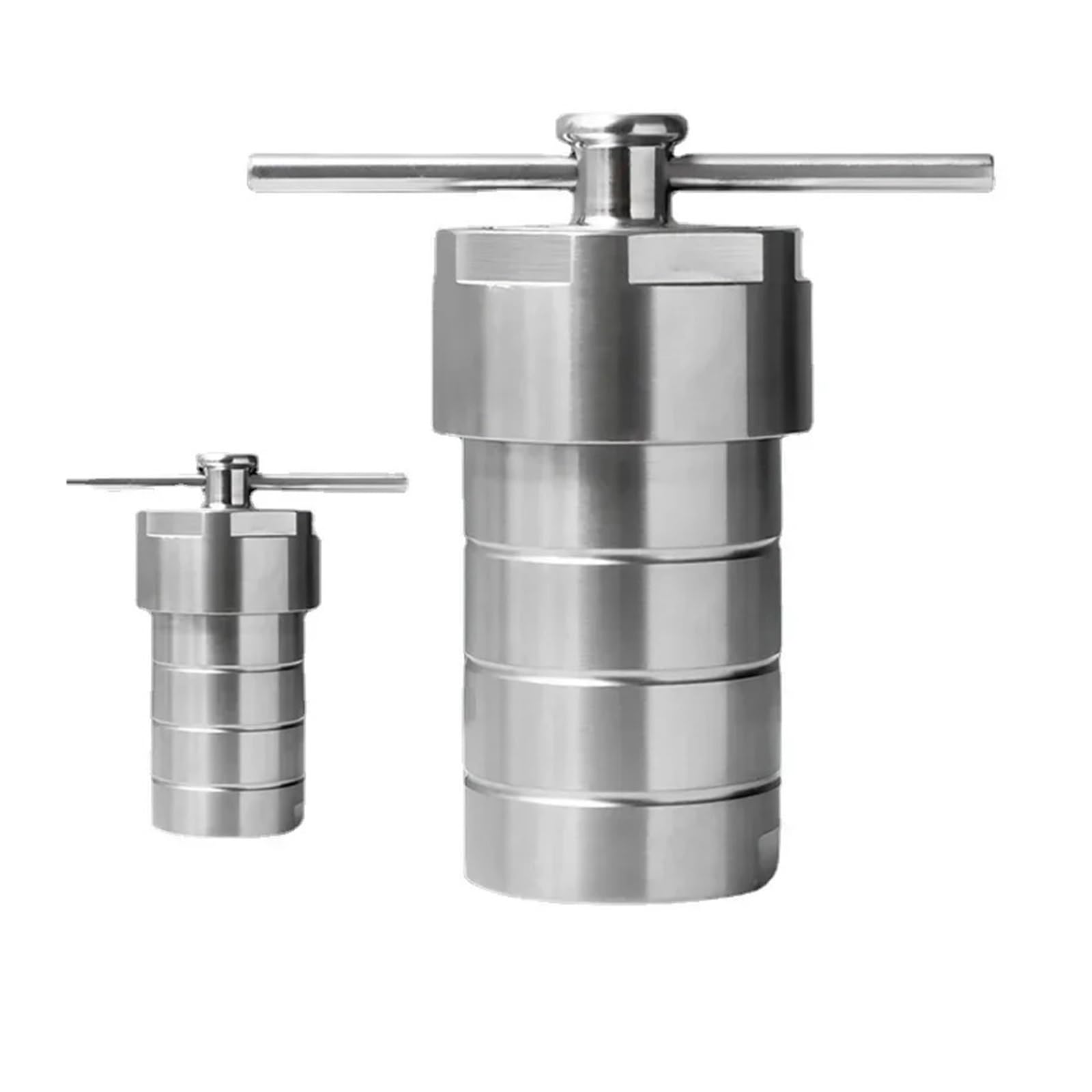 Reactor de síntesis hidrotermal, Reactor de síntesis hidrotermal Laboratorio, pequeño Reactor Revestido PTFE Acero Inoxidable, 100mlf(50ml)