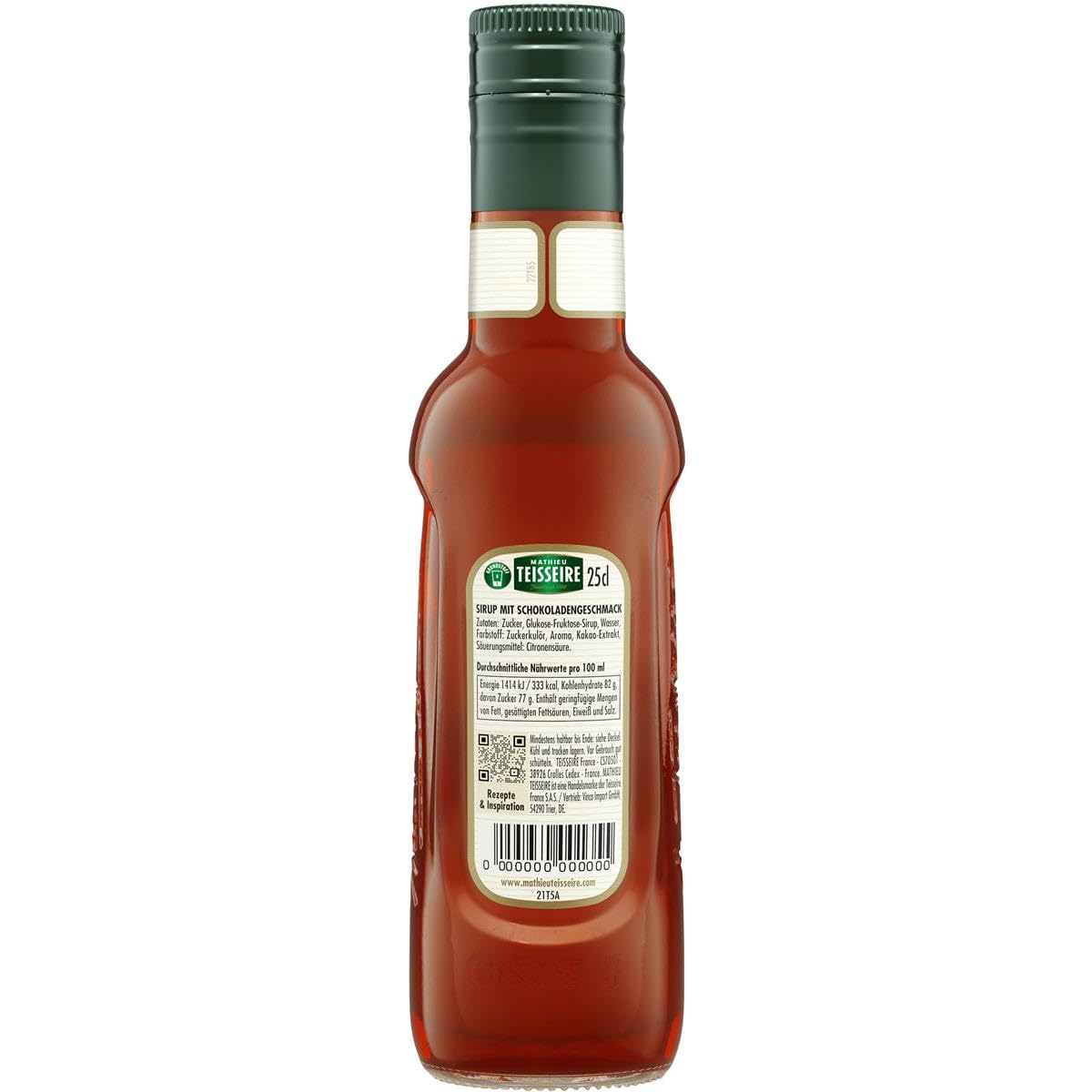 Mathieu Teisseire Getränke-Sirup Zimt 0,25L - Cocktails (5er Pack)