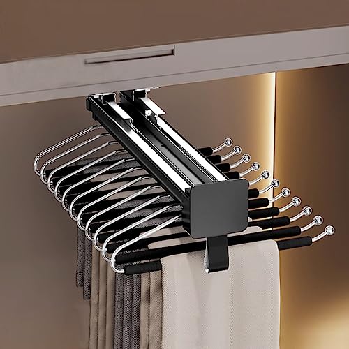Organisateur de garde-robe réglable pour optimiser un petit dressing