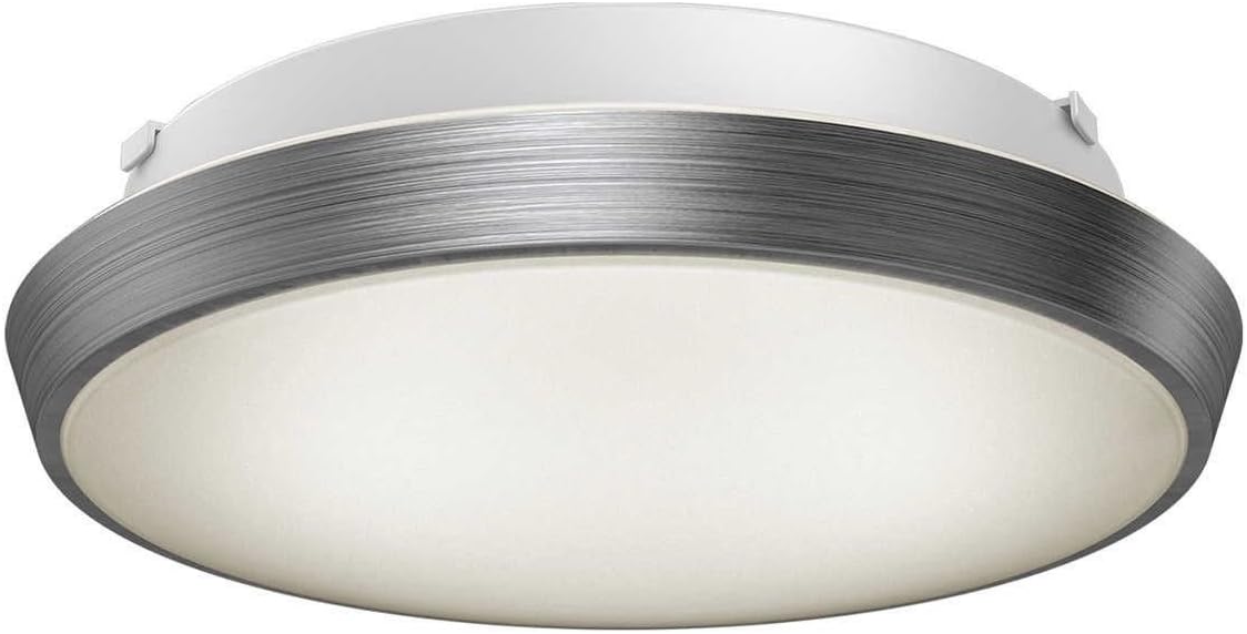 VOLTACON Artika Skyraker Ceiling LED Light Silver Dimmable 25Watt IP44 Warm White