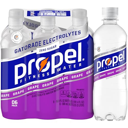 Image of Propel Grape Water,16.9 Fl Oz (Pack of 6)