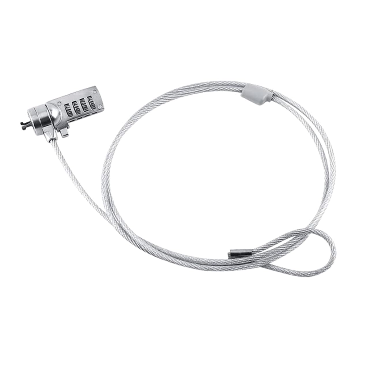 Mikikit Combination Bike Lock Heavy Duty Steel Wire Security Lock for Bicycles Laptops Resettable Anti-Theft Device with Combinations for Mountain Road Bikes