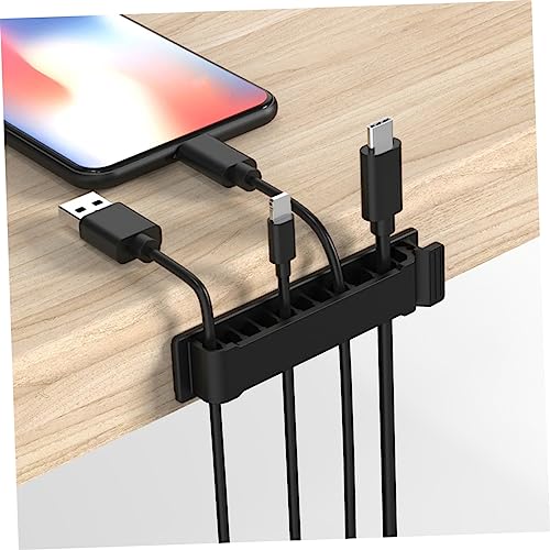 UPKOCH Organizador de Cables 12 piezas para gestión de cables bajo mesa, fácil de instalar miniatura 3