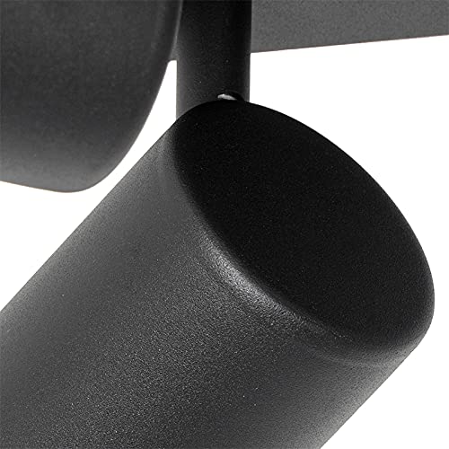 QAZQA Lampada da soffitto charlois - Moderno - Alluminio,Vetro - Bronzo