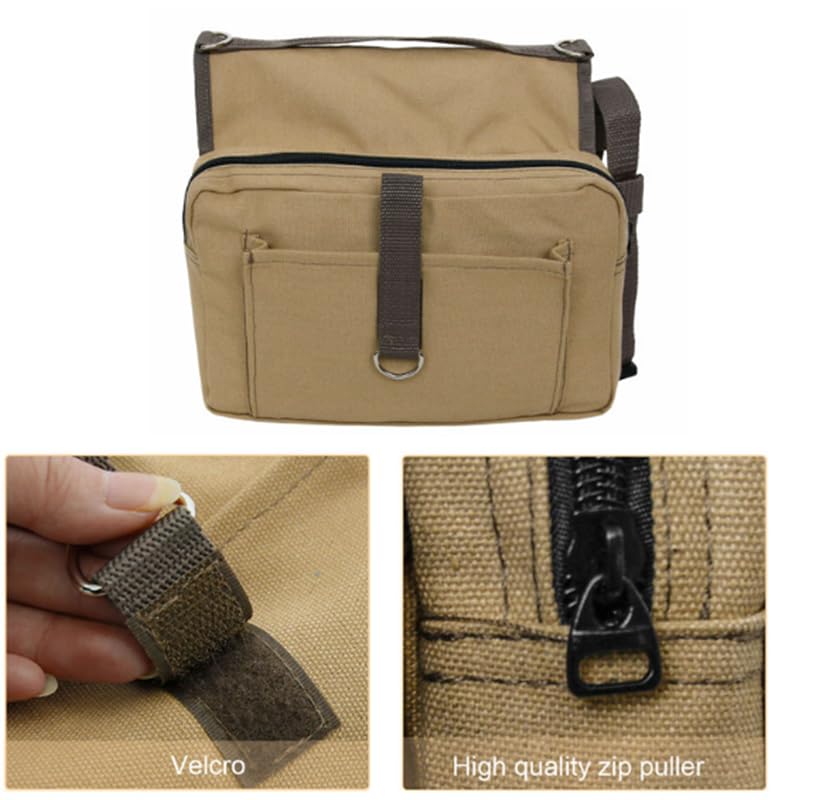 Mochila para Perro, arnés Ligero para Camping, Bolsa de sillín para Perros, Paquete de Perro, Mochila para Perros medianos y Grandes, Senderismo, Camping, Viajes