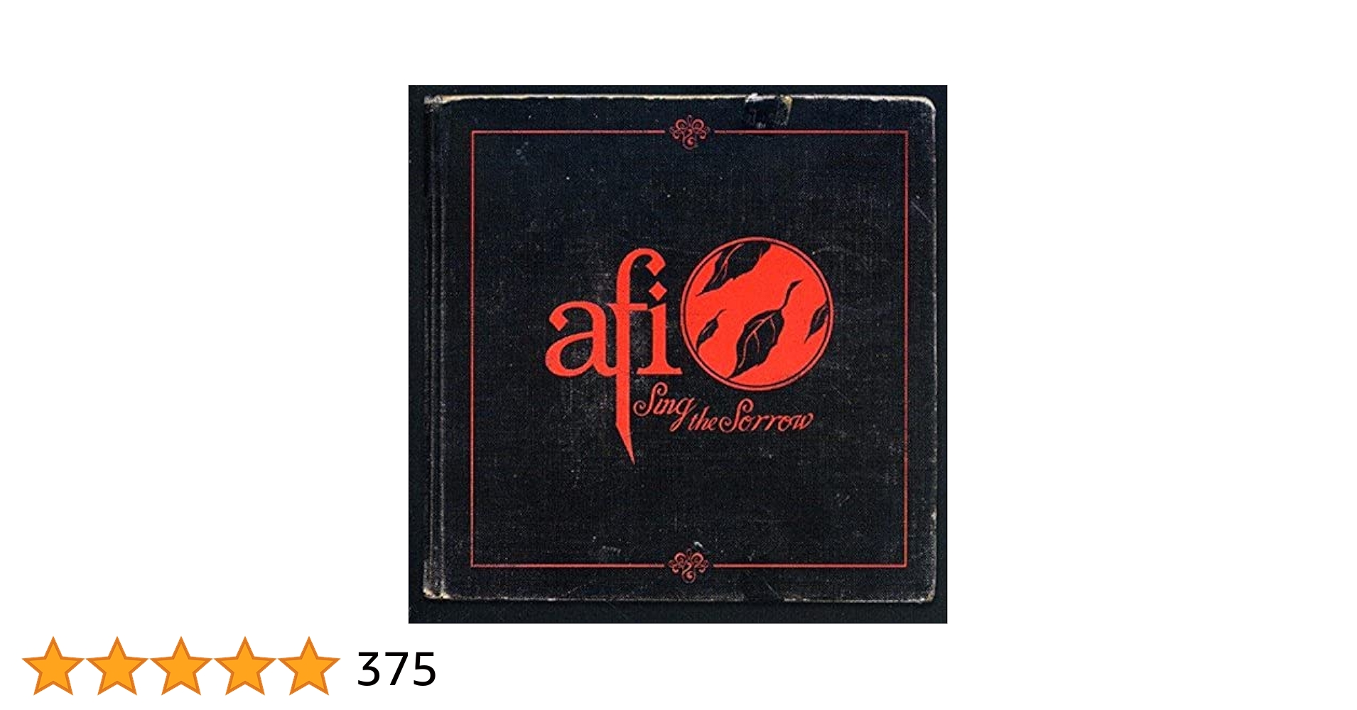 [LP] AFI SING THE SORROW USオリジナル レコード LP] AFI SING THE SORROW USオリジナル レコード