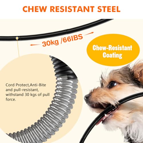 pecute Haustier Heizkissen, Katzen & Hund Heizmatte Innen, Hunde Heizkissen Sicher, 6 Stufen Temperatur & Timing Einstellbar Elektrisch Haustier Heizdecke für Hunde Katzen(M, 40x45cm)