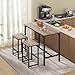 Yaheetech 3 Piece Dining Table Set, 47.5
