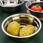 4 Packs Stainless Steel Bowls, Kitchen Mixing Bowls Set