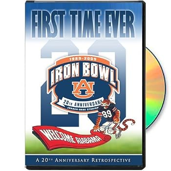 Auburn Tigers 1989 Iron Bowl First Time Ever 20th Anniversary Retrospective DVD ()