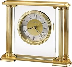 Howard Miller Challis Table Clock II 549 649 – Brushed Solid Brass Finish, Glass Crystal, Polished photo Howard Miller Challis Table Clock II 549 649 – Brushed Solid Brass Finish, Glass Crystal, Polished